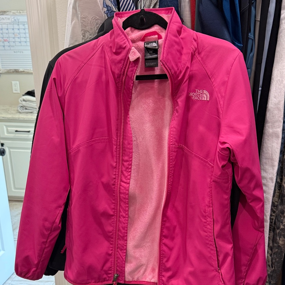 The North Face Fuchsia Softshell Jacket